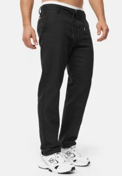 Indicode Jeans Pantalons Regular Broek Clio Heren Zwart -Indicode Jeans Verkoop 6f464e29889753a26097927fa85453df