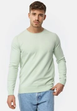 Indicode Jeans Crewneck Truien Trui Gamal Heren Lichtblauw -Indicode Jeans Verkoop 6f4fc27807529a6bd3f9aa43d39a28ac