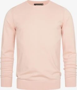 Indicode Jeans Crewneck Truien Trui Gamal Heren Pink