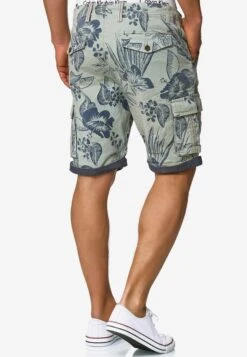 Indicode Jeans Cargo Shorts Regular Cargobroek Albert Heren Blauw / Azuur -Indicode Jeans Verkoop 70fffe33a6cd2f8da7bd1e2702f67062