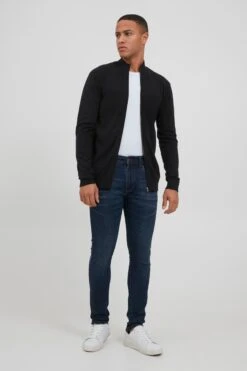 Indicode Jeans Vesten Gebreid Vest Ernoldo Heren Zwart -Indicode Jeans Verkoop 7154f6f7f88d4ef9ea890a361df55f72