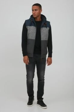 Indicode Jeans Bodywarmers Bodywarmer Lecter Heren Navy -Indicode Jeans Verkoop 715a19fc23982e0b229fc8d998669d36