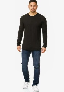 Indicode Jeans Longsleeves Shirt Willbur Heren Zwart -Indicode Jeans Verkoop 71c9d1f775b0bd96d971b14307aeab19