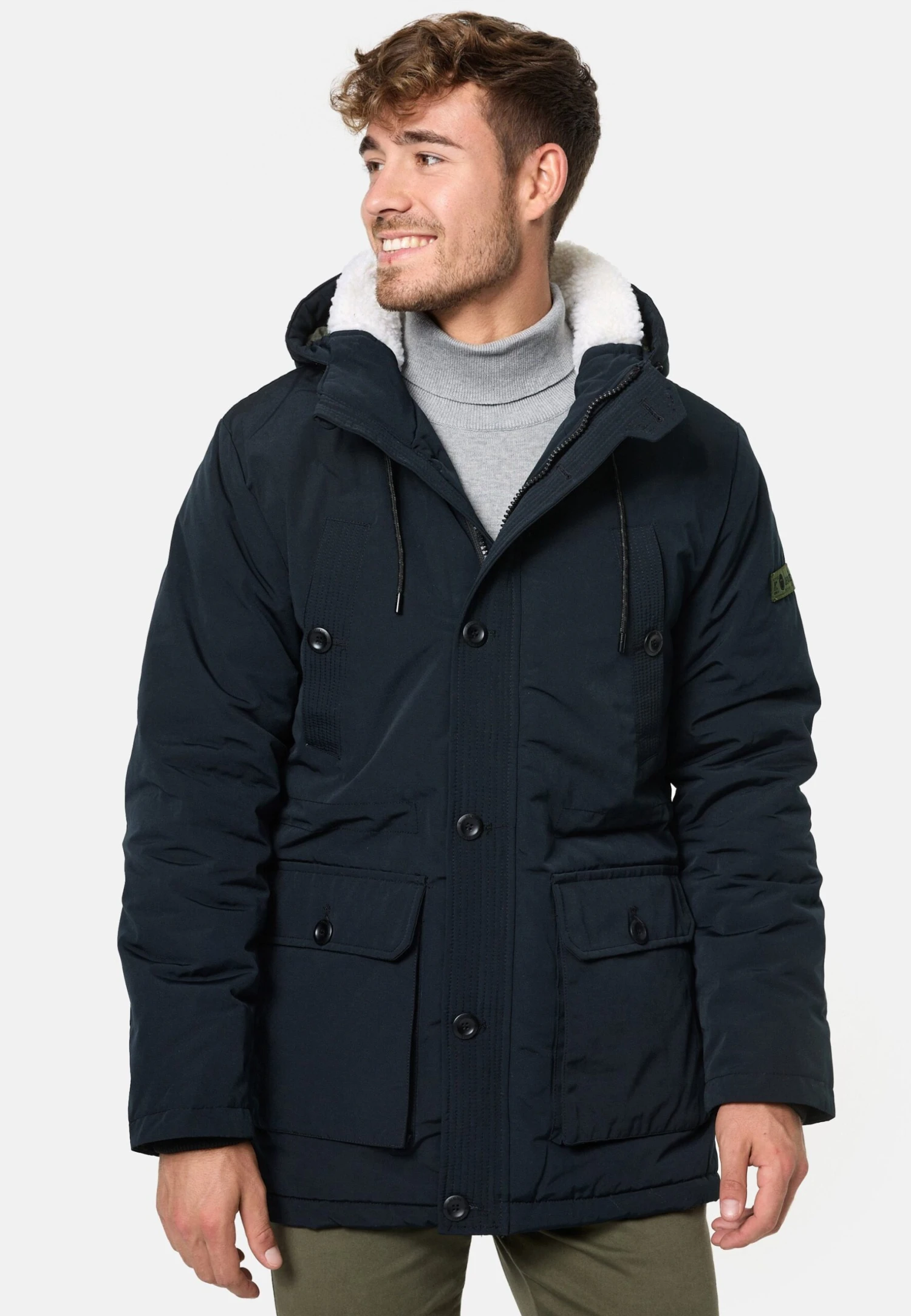Indicode Jeans West - Parka - Black 1 Indicode Jeans West - Parka - Black