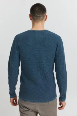 Indicode Jeans Crewneck Truien Trui Karpo Heren Blauw -Indicode Jeans Verkoop 721f14dc041f170fcec9eadd3c6f5148