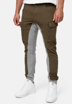 Indicode Jeans Cargobroeken Regular Cargobroek Drogo Heren Groen -Indicode Jeans Verkoop 7241c87313fcd42a001bbb6a3da92bc7