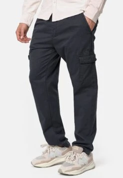 Indicode Jeans Broadwick - Cargobroek - Black -Indicode Jeans Verkoop 72d0e9095e774207bea4afdc9e2eb381