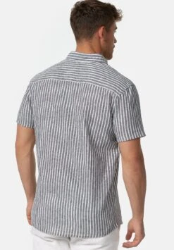 Indicode Jeans Kurzarm Bravida - Overhemd - Navy -Indicode Jeans Verkoop 72df04cef17343d397dee8528008290e