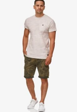 Indicode Jeans Cargo Shorts Regular Cargobroek Albert Heren Kaki -Indicode Jeans Verkoop 735b7699178e4b3069a6d510bc3abf06