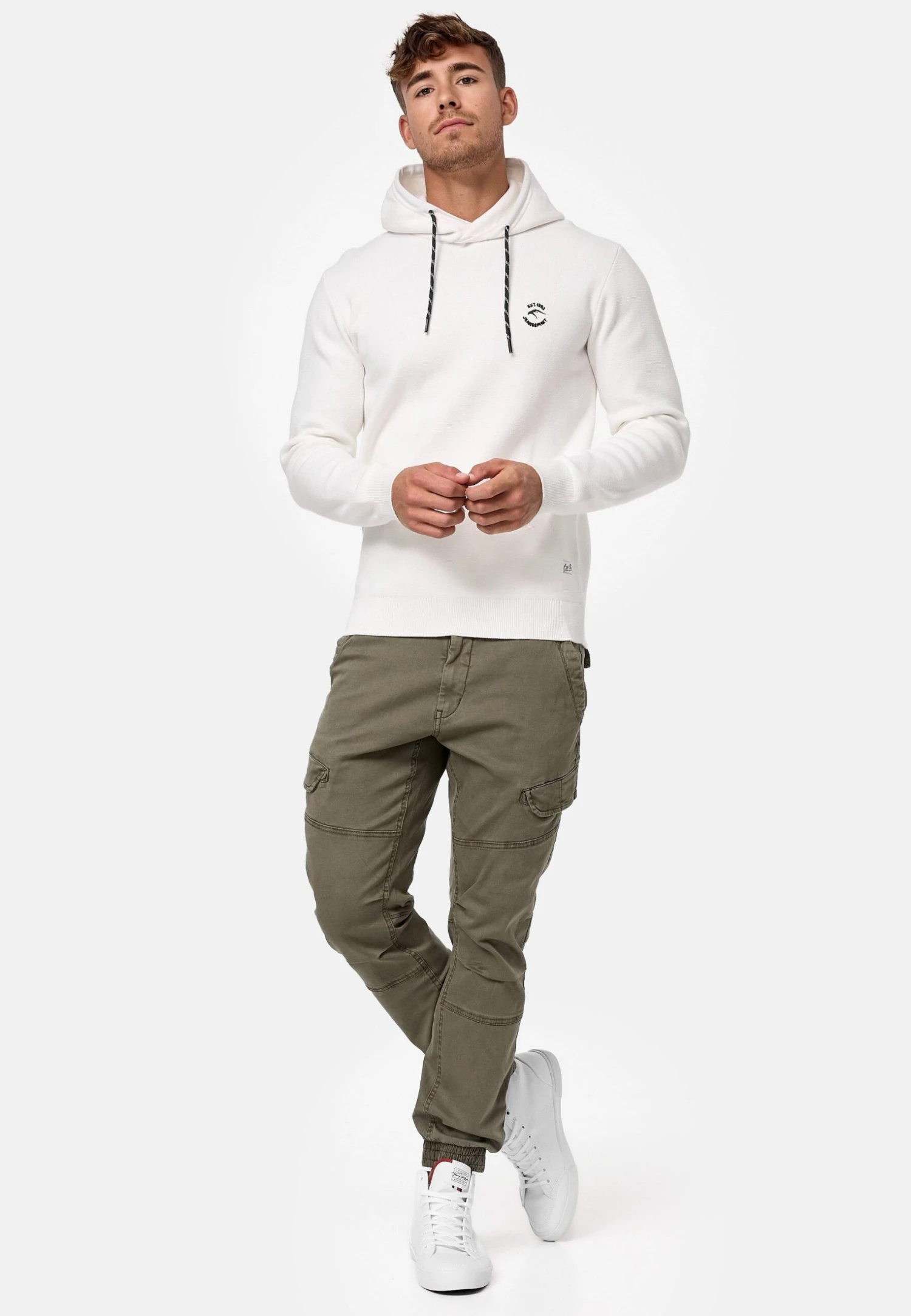 Indicode Jeans Hills - Jeans Tapered Fit - Army 2 Indicode Jeans Hills - Jeans Tapered Fit - Army - Image 2