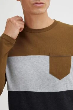 Indicode Jeans Longsleeves Shirt Heren Bruin -Indicode Jeans Verkoop 738d41796da7f9992c3f361347734d26