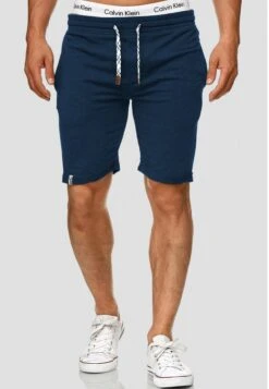 Indicode Jeans Shorts Regular Broek Eddy Heren Navy / Antraciet -Indicode Jeans Verkoop 7423323d5584c0c67c29f3dcbae78ec5