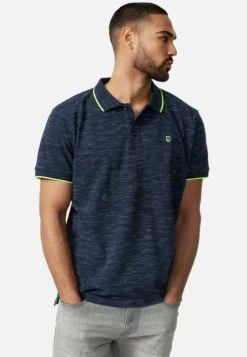 Indicode Jeans Poloshirt - Navy -Indicode Jeans Verkoop 742547857359433686aeff279debe41e