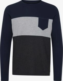 Indicode Jeans Longsleeves Shirt Matheo Heren Navy