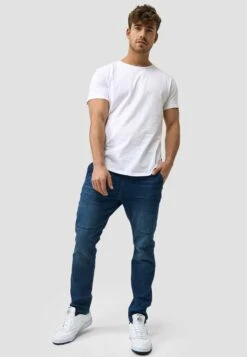 Indicode Jeans Pantalons Slimfit Broek Fabrizio Heren Blauw -Indicode Jeans Verkoop 7474c3501e070ab6dedd8ccd9fad77bf