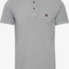 Indicode Jeans Polos Shirt FLETCHER Heren Grijs / Lichtgrijs