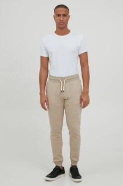 Indicode Jeans Sweatpants Tapered Broek Arkadius Heren Taupe -Indicode Jeans Verkoop 74e253720f94b673b9f15eb5bf48fcca