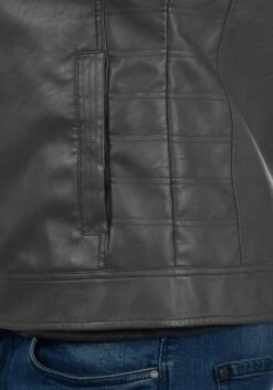 Indicode Jeans Leren Jassen Tussenjas Junction Heren Grijs -Indicode Jeans Verkoop 753c085473ed5028210e48678720002e