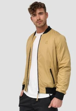 Indicode Jeans Bomberjacks - Khaki -Indicode Jeans Verkoop 75d4c2f1e78c4ba389933e7834f1581e