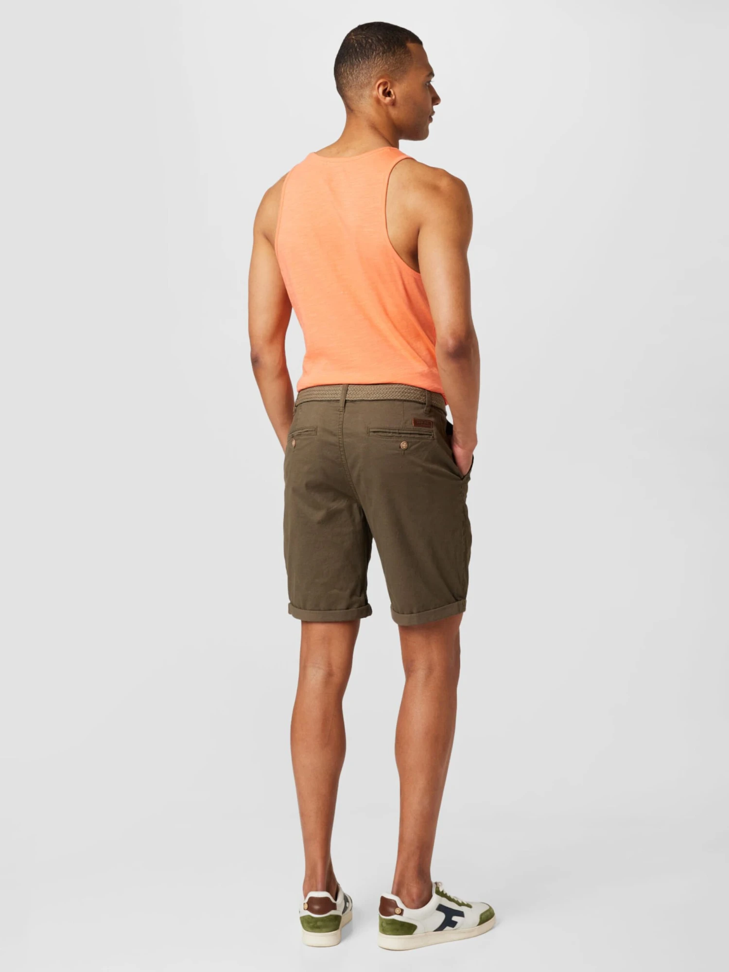 Indicode Jeans Shorts Regular Broek Conor Heren Olijfgroen 4 Indicode Jeans Shorts Regular Broek Conor Heren Olijfgroen - Image 4