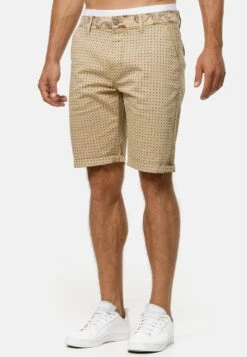 Indicode Jeans Chino Shorts Regular Chino Herrera Heren Beige -Indicode Jeans Verkoop 76d222baafbe45bf3e07e745008ece22