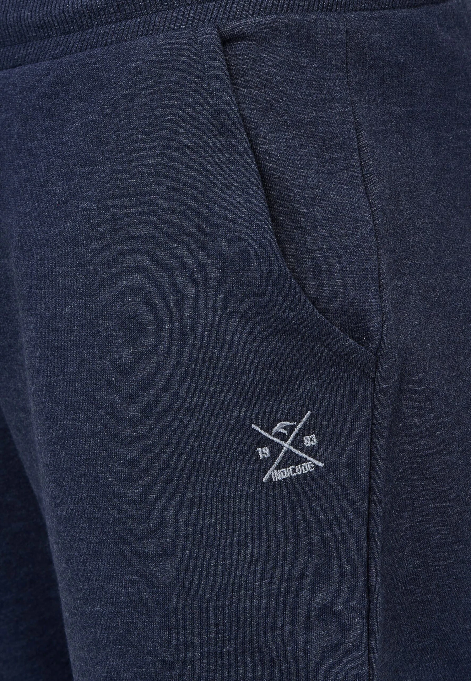 Indicode Jeans Sweatpants Tapered Broek Eberline Heren Blauw Gemêleerd 6 Indicode Jeans Sweatpants Tapered Broek Eberline Heren Blauw Gemêleerd - Image 6