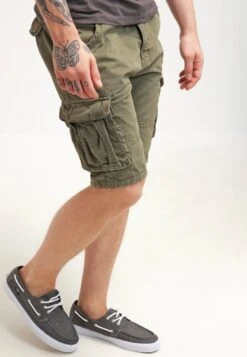 Indicode Jeans Monroe - Shorts - Army -Indicode Jeans Verkoop 78ae969ec61640058fe92c7d9319f3bb