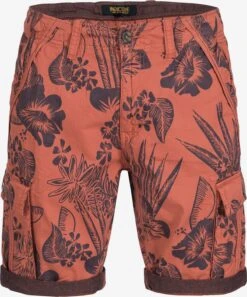 Indicode Jeans Cargo Shorts Regular Cargobroek Albert Heren Koraal