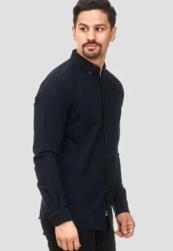 Indicode Jeans Manorway - Overhemd - Black -Indicode Jeans Verkoop 79091844d9da4543bc82449dcb37176d