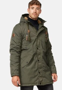 Indicode Jeans Bardsley - Winterjas - Forest -Indicode Jeans Verkoop 792193cbd1b54f9985118354b8a71caa