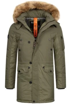 Indicode Jeans Jarl - Winterjas - Army -Indicode Jeans Verkoop 792984c1c94b4a5a9d8f16597bd22a78