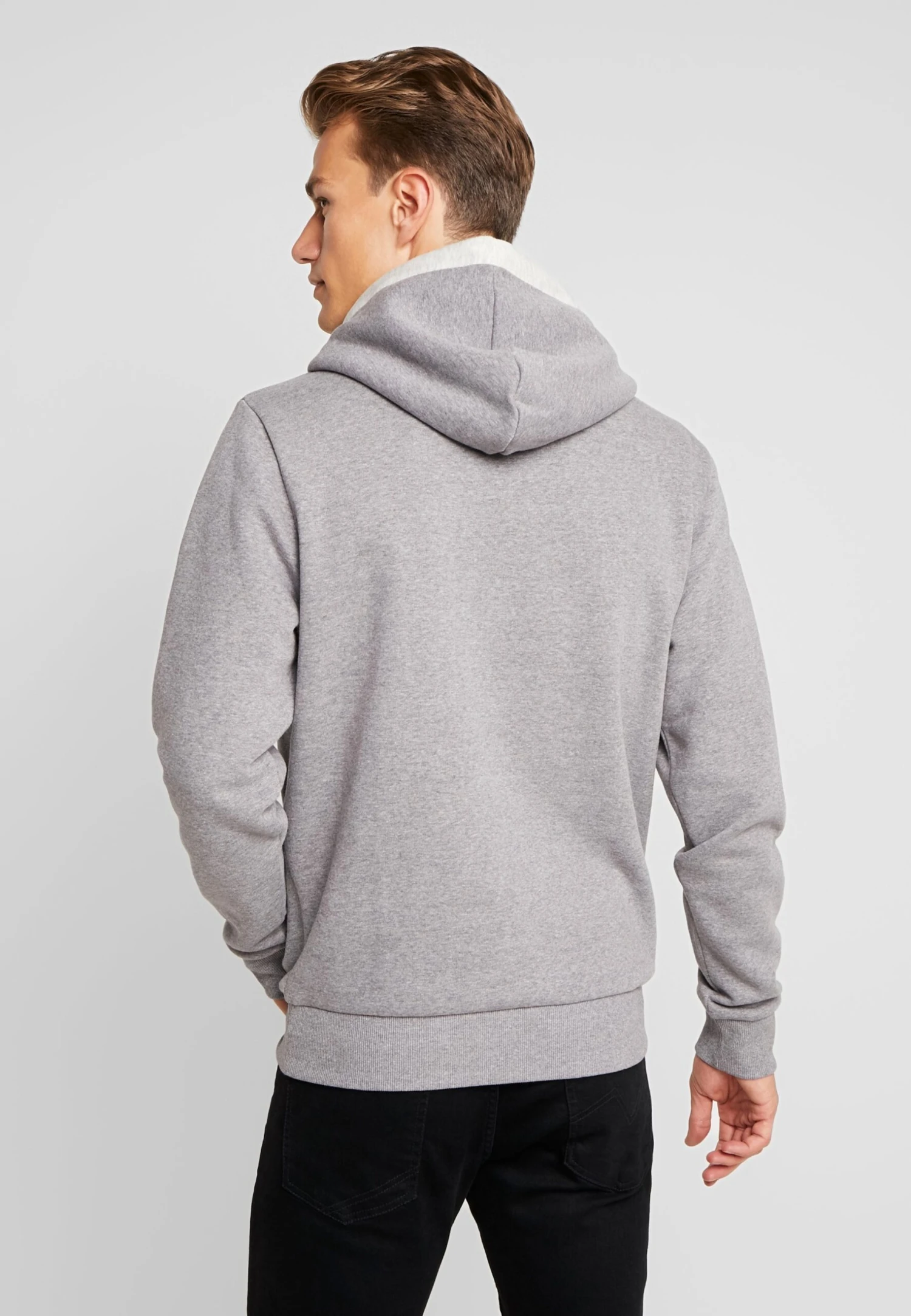 Indicode Jeans Batchelor - Hoodie - Grey Mix 3 Indicode Jeans Batchelor - Hoodie - Grey Mix - Image 3
