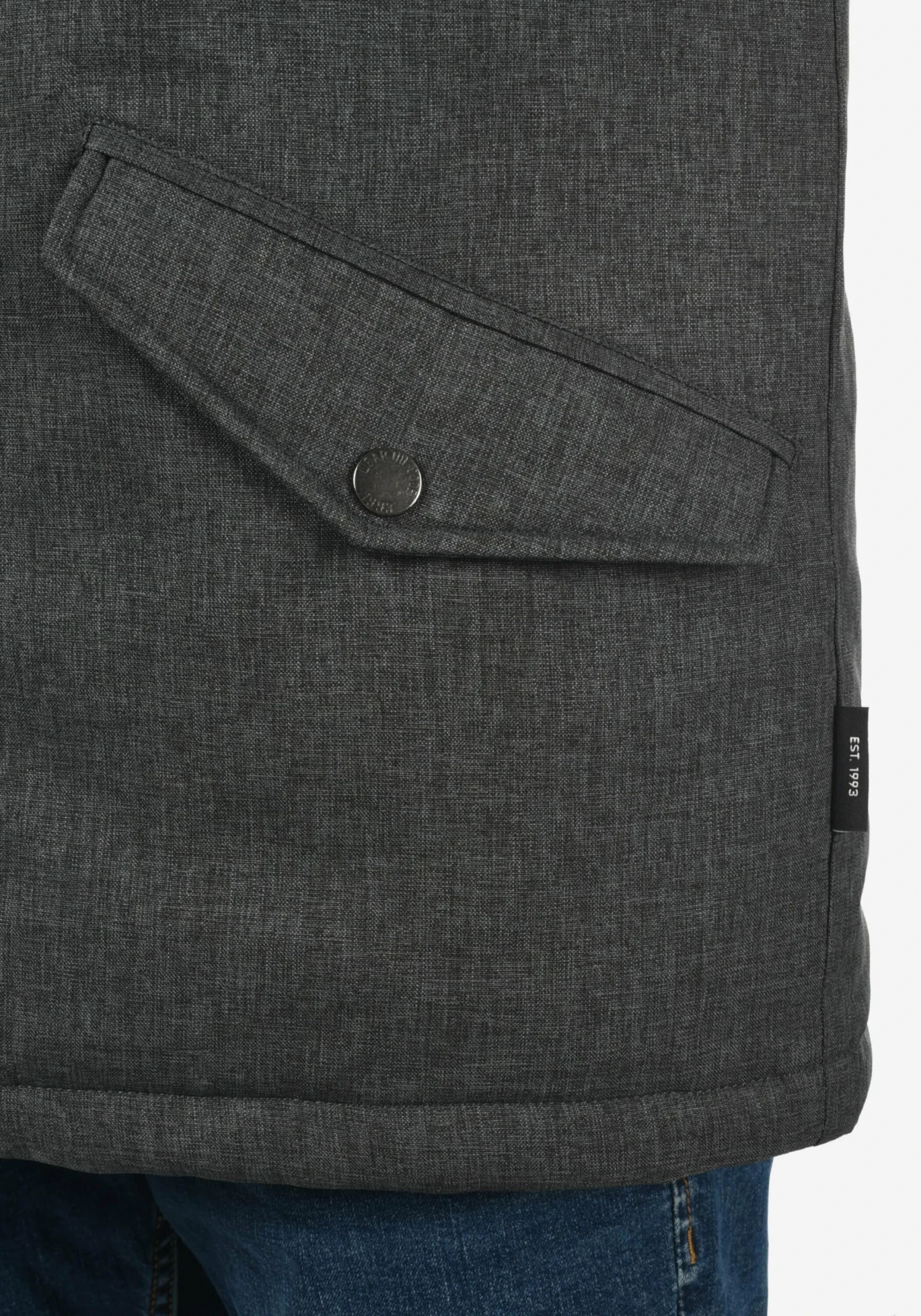 Indicode Jeans Parkas Winterparka Scipio Heren Grijs / Donkergrijs 6 Indicode Jeans Parkas Winterparka Scipio Heren Grijs / Donkergrijs - Image 6