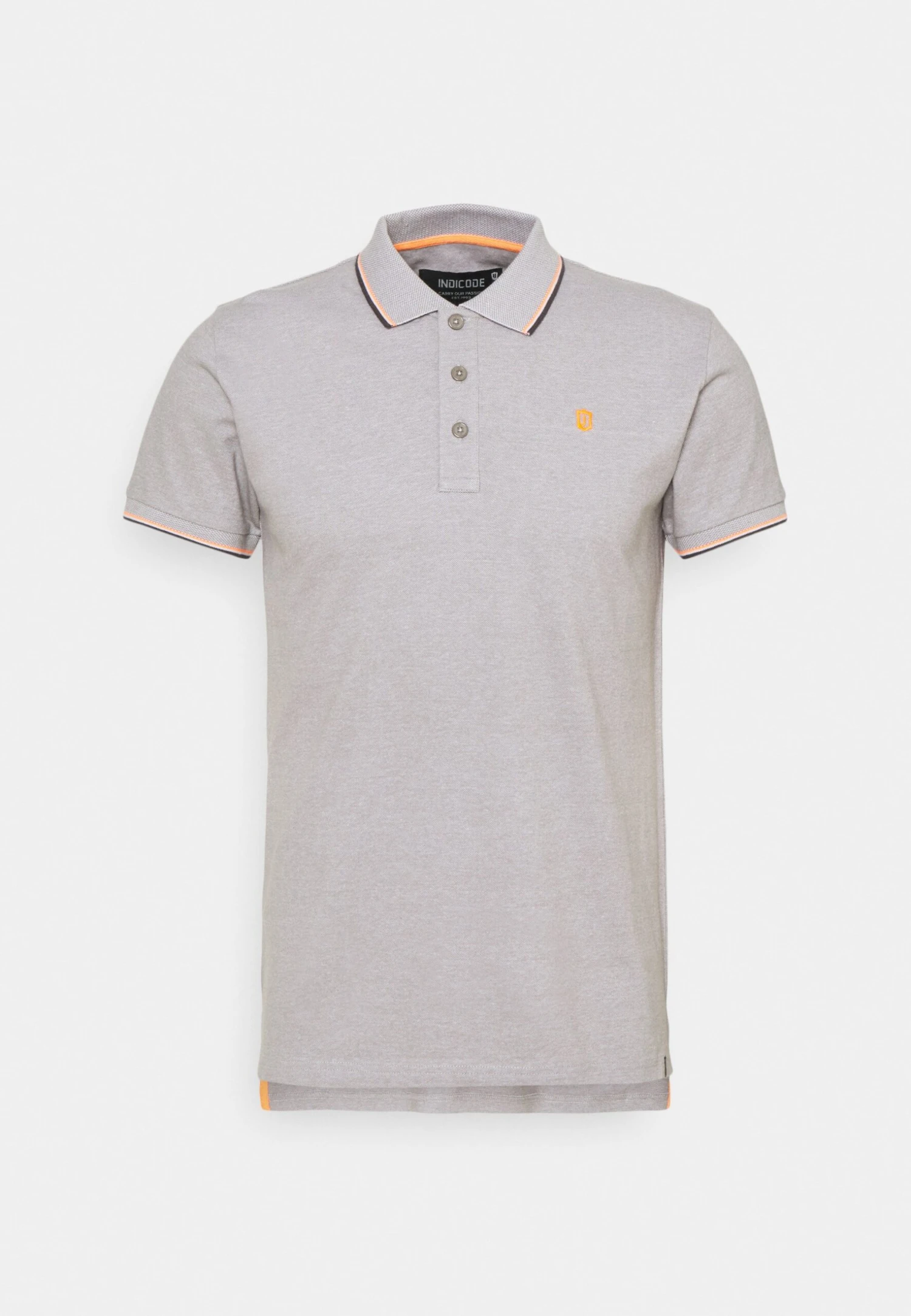 Indicode Jeans Fuengirola - Poloshirt - Grey 1 Indicode Jeans Fuengirola - Poloshirt - Grey
