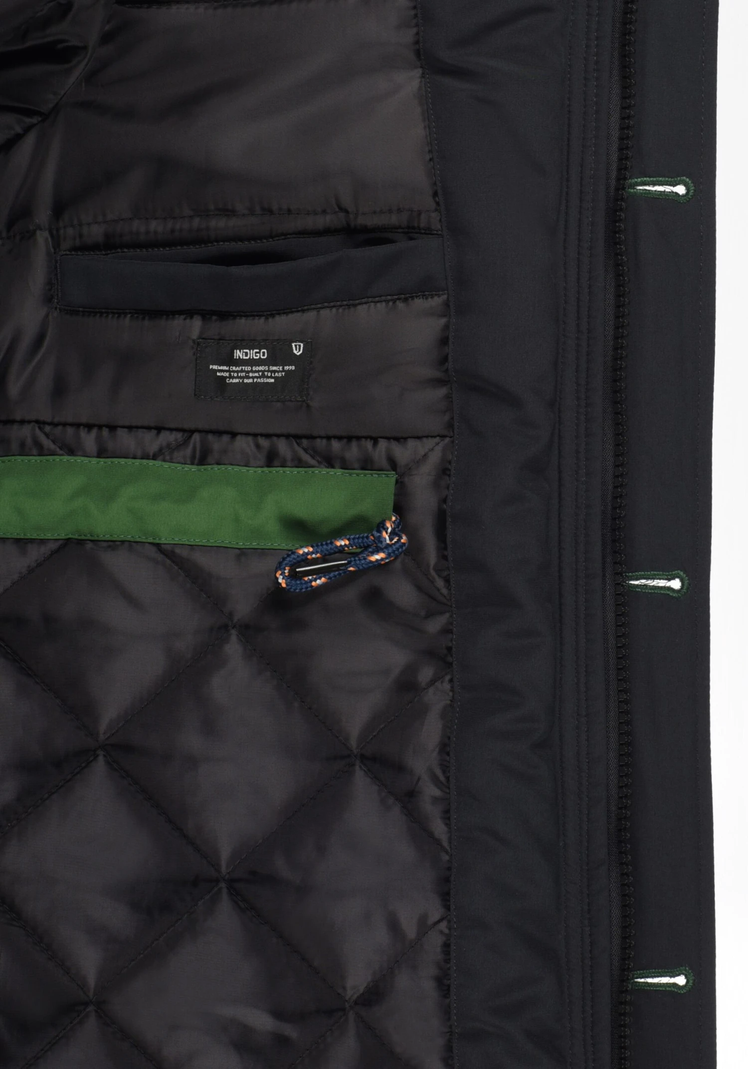 Indicode Jeans Parkas Winterparka Ruffy Heren Groen 7 Indicode Jeans Parkas Winterparka Ruffy Heren Groen - Image 7