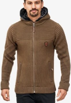 Indicode Jeans Vesten Gebreid Vest Lothian Heren Bruin -Indicode Jeans Verkoop 7a9fbd01e20c28acf2da2832253ec39d