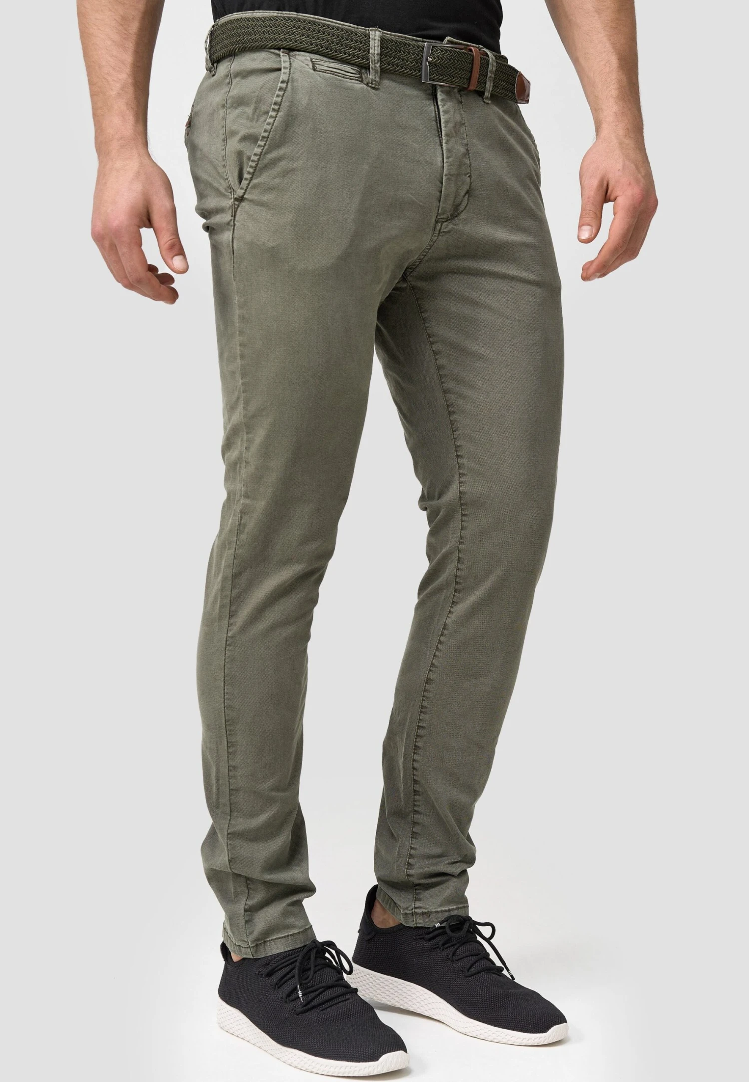 Indicode Jeans Waller - Chino - Dark Green 4 Indicode Jeans Waller - Chino - Dark Green - Image 4