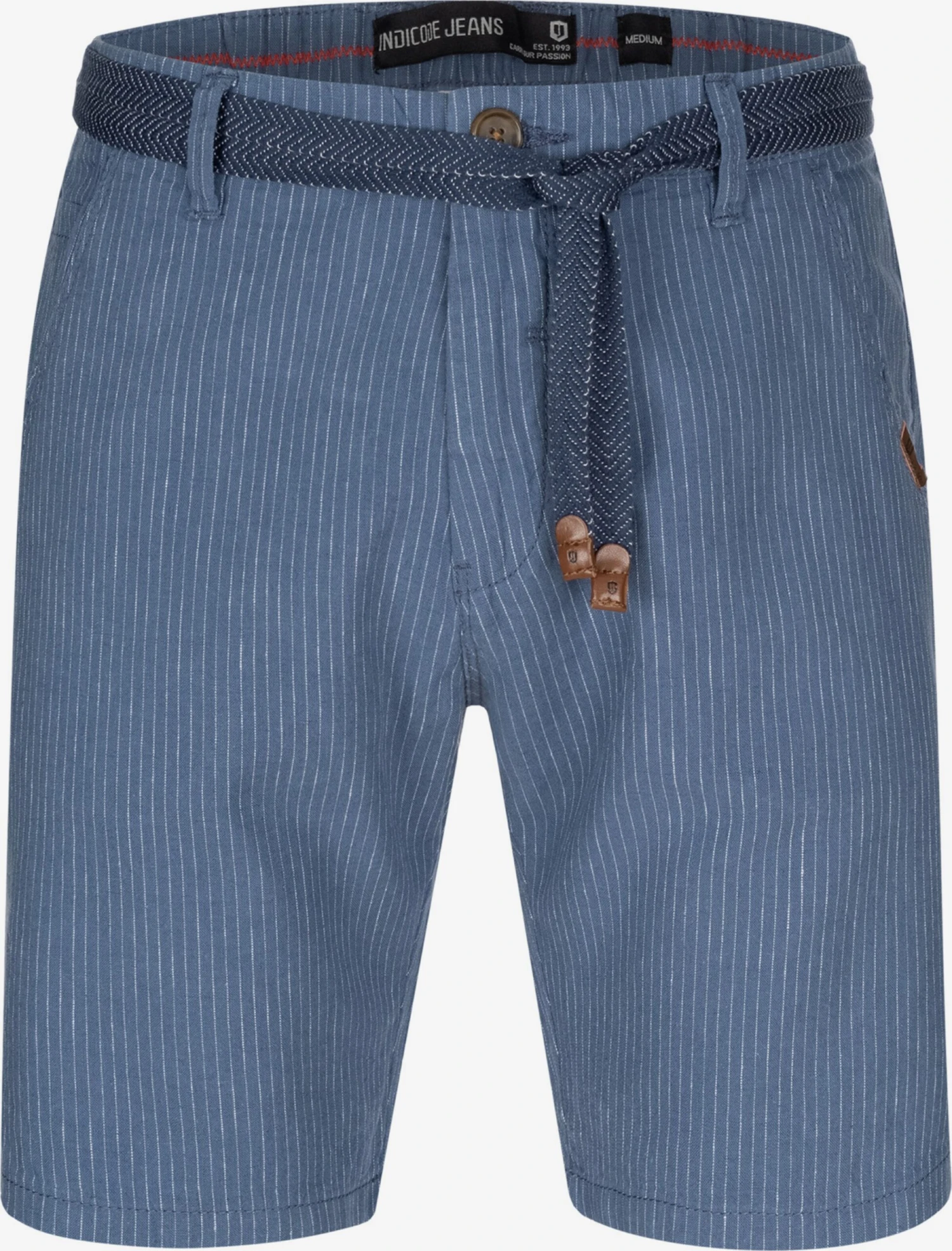 Indicode Jeans Chino Shorts Regular Chino Enford Heren Blauw 1 Indicode Jeans Chino Shorts Regular Chino Enford Heren Blauw