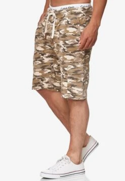 Indicode Jeans Shorts Regular Broek White Rock Heren Sand -Indicode Jeans Verkoop 7adf5b6bbc305061721d07e7fb041ddc