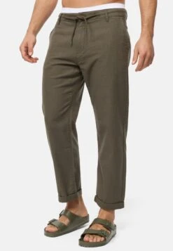 Indicode Jeans Pantalons Regular Broek Clio Heren Groen -Indicode Jeans Verkoop 7af6c6c10cd434218f7c8fd8695698be