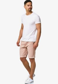 Indicode Jeans Chino Shorts Regular Chino Cuba Heren Oudroze -Indicode Jeans Verkoop 7afa86e4dfc79c34ce9cd33deb0efbb7