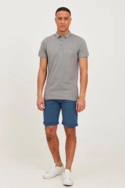 Indicode Jeans Polos Shirt REBBERT Heren Grijs -Indicode Jeans Verkoop 7b3928b5d787fbb27e1eef67605c93a2