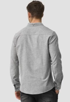 Indicode Jeans Langarm Kepner - Overhemd - Black -Indicode Jeans Verkoop 7ba010f47b844c44b2d26248df10c21c
