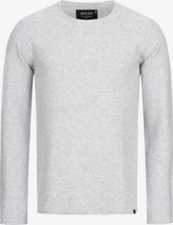 Indicode Jeans Crewneck Truien Trui Loakim Heren Wit Gemêleerd