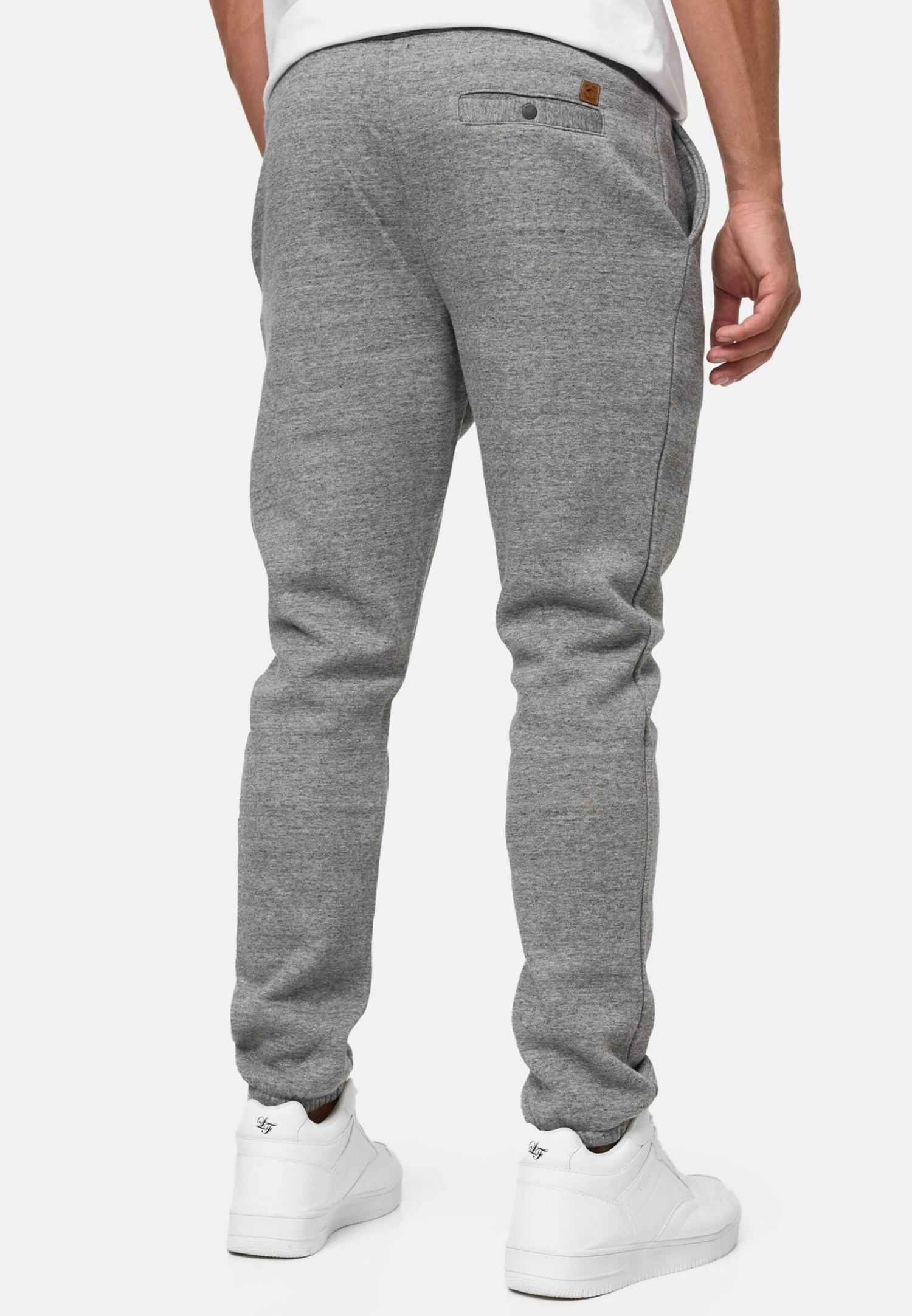 Indicode Jeans Sweatpants Regular Broek Richmond Heren Grijs Gemêleerd 6 Indicode Jeans Sweatpants Regular Broek Richmond Heren Grijs Gemêleerd - Image 6