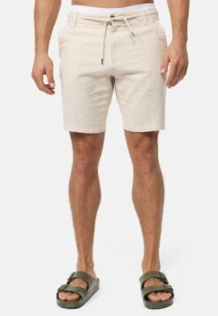 Indicode Jeans Incaro - Shorts - Ecru Mix