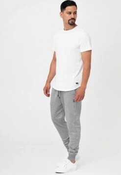 Indicode Jeans Sweatpants Tapered Broek Eberline Heren Grijs -Indicode Jeans Verkoop 7d653f7a9362fbd23e8277d2025b7d38