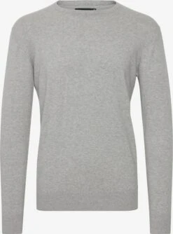 Indicode Jeans Crewneck Truien Trui BADAN Heren Grijs