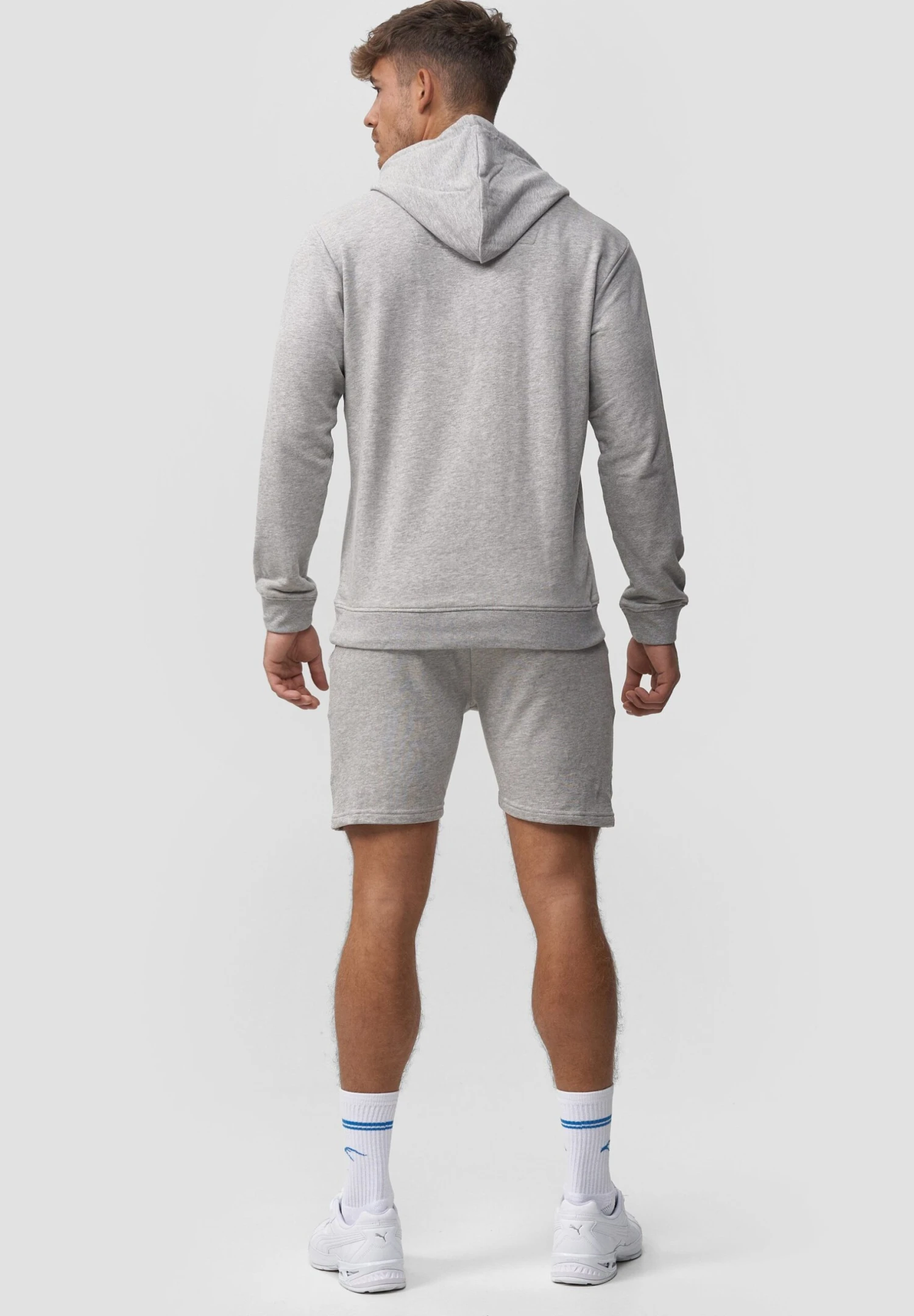 Indicode Jeans Bentley - Hoodie - Lt Grey Mix 3 Indicode Jeans Bentley - Hoodie - Lt Grey Mix - Image 3
