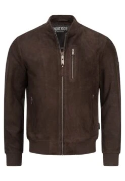 Indicode Jeans Maddoc - Leren Jas - Dk Brown -Indicode Jeans Verkoop 7ea5fc0f706a408fa37467f1ddfe999d